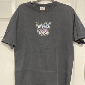 2010's Transformers Decepticon Logo Tee Large